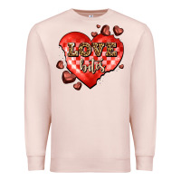 Pale Pink love bites olivia Premium Sweatshirt - OliviaCreatesArt