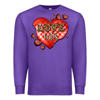 Purple love bites olivia Premium Sweatshirt - OliviaCreatesArt