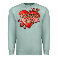 Seafoam love bites olivia Premium Sweatshirt - OliviaCreatesArt