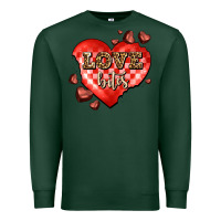 Sports Green love bites olivia Premium Sweatshirt - OliviaCreatesArt