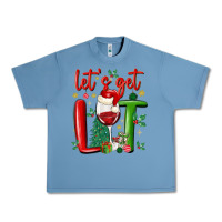 Pebble Blue let's get lit Urban Heavy Tee - MaliasSmallBusiness