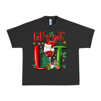 Pigment Black let's get lit Urban Heavy Tee - MaliasSmallBusiness