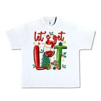 White let's get lit Urban Heavy Tee - MaliasSmallBusiness