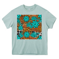 Arona leopard gemstone seamless pattern Heavy Core Tee - BundleAndBundleShop