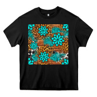 Black leopard gemstone seamless pattern Heavy Core Tee - BundleAndBundleShop
