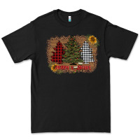 Black merry and bright with tree's Premium Tee - AdoDesignShop