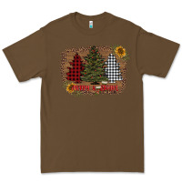 Cacao merry and bright with tree's Premium Tee - AdoDesignShop