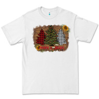 White merry and bright with tree's Premium Tee - AdoDesignShop