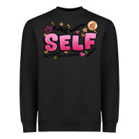 Black self love Heavyweight Sweatshirt - Artiststas
