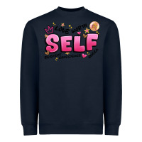 Navy self love Heavyweight Sweatshirt - Artiststas