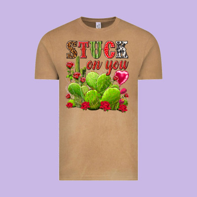 Stuck On You Vintage Tee Designed By Nancycooperartshop
