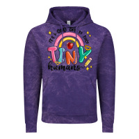 Cloud Purple its a good day to teach tiny humans Vintage Hoodie - MaliasSmallBusiness
