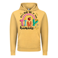 Vintage Mustard its a good day to teach tiny humans Vintage Hoodie - MaliasSmallBusiness