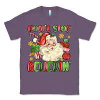 Lavender don't stop believin' Classic Tee - MaliasSmallBusiness