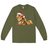 Christmas Persian Cat Long Sleeve Tee | Teevron