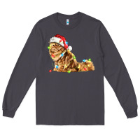 Smoke christmas persian cat Long Sleeve Tee - LillyAllenDesigns