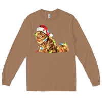 Toasted Coconut christmas persian cat Long Sleeve Tee - LillyAllenDesigns