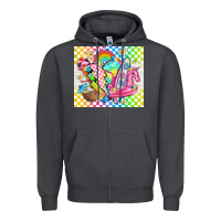 Smoke retro summer Zipper Hoodie - TumblerDesignByShophia