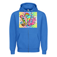 True Royal retro summer Zipper Hoodie - TumblerDesignByShophia