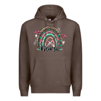 Coffee nurse rainbow Premium Hoodie - CowGirlArtShop