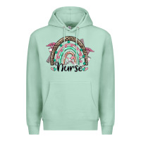 Seafoam nurse rainbow Premium Hoodie - CowGirlArtShop