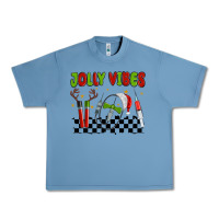 Pebble Blue jolly vibes Urban Heavy Tee - MaliasSmallBusiness