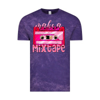 Cloud Purple make a mixtape cassette Vintage Tee - NancyCooperArtShop