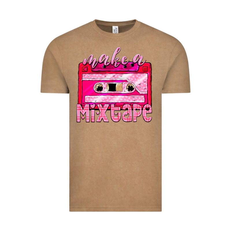 Make A Mixtape Cassette Vintage Tee by NancyCooperArtShop | Teevron