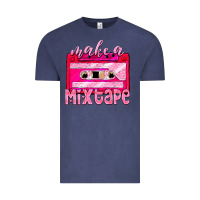 Vintage Denim make a mixtape cassette Vintage Tee - NancyCooperArtShop