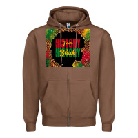 Chestnut i am black history Zipper Hoodie - TumblerDesignByShophia