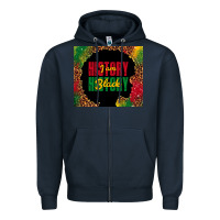 Navy i am black history Zipper Hoodie - TumblerDesignByShophia