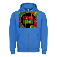 True Royal i am black history Zipper Hoodie - TumblerDesignByShophia