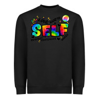 Black self love tie dye Heavyweight Sweatshirt - Artiststas