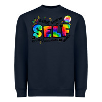 Navy self love tie dye Heavyweight Sweatshirt - Artiststas