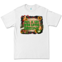 White just a girl who loves christmas Premium Tee - AdoDesignShop
