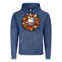 Vintage Denim Baseball Sunflower Vintage Hoodie - Jasminsmagicworld