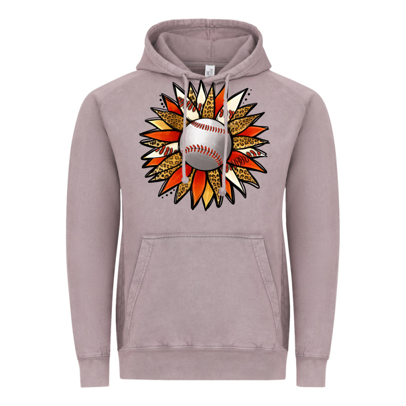 Baseball Sunflower Vintage Hoodie by Jasminsmagicworld | Teevron