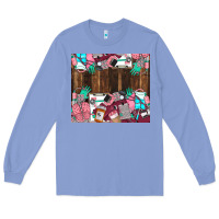Colony Blue custom name Long Sleeve Tee - LillyAllenDesigns