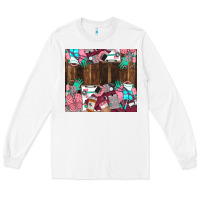 White custom name Long Sleeve Tee - LillyAllenDesigns