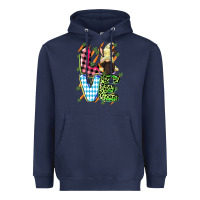 Navy Love Easter gnome Easter Day Heavyweight Hoodie - CowGirlArtShop