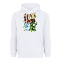 White Love Easter gnome Easter Day Heavyweight Hoodie - CowGirlArtShop