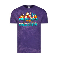 Cloud Purple camp im fulfilling my destiny Vintage Tee - NancyCooperArtShop
