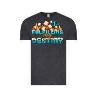 Vintage Black camp im fulfilling my destiny Vintage Tee - NancyCooperArtShop
