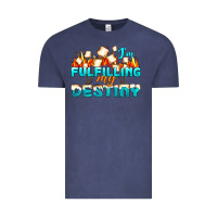 Vintage Denim camp im fulfilling my destiny Vintage Tee - NancyCooperArtShop