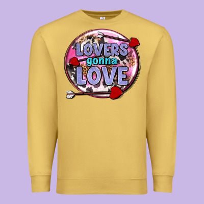 Lovers Gonna Love Olivia Premium Sweatshirt Designed By Oliviacreatesart