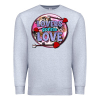 Heather Grey lovers gonna love olivia Premium Sweatshirt - OliviaCreatesArt