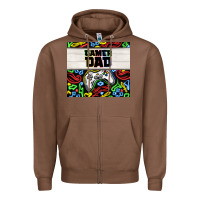Chestnut gamer dad Zipper Hoodie - TumblerDesignByShophia