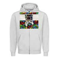 Dove Grey gamer dad Zipper Hoodie - TumblerDesignByShophia