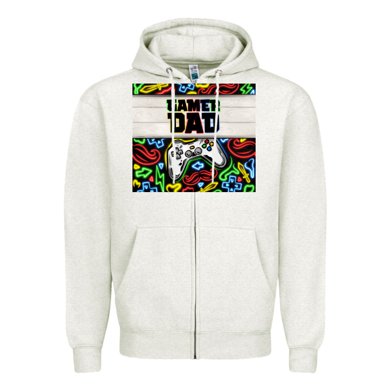 Gamer Dad Zipper Hoodie by TumblerDesignByShophia | Teevron