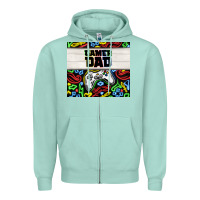 Seafoam gamer dad Zipper Hoodie - TumblerDesignByShophia